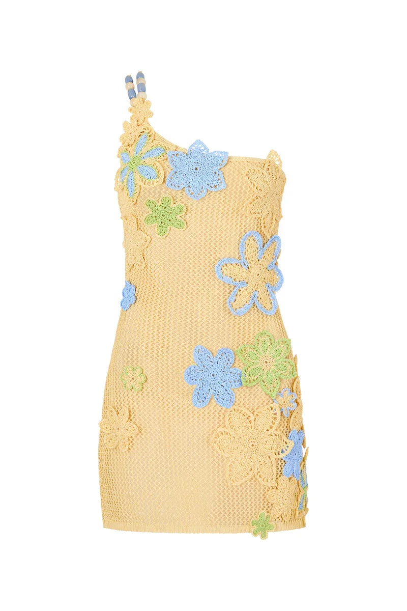 Bloom & Bare Knitted Beads & Petal-Perfect Skirt Sunlit Escapes Co-Ord