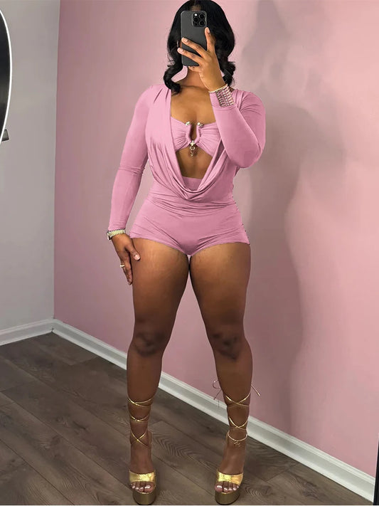 Starlust Coquette Set – Romper & Bra Combo
