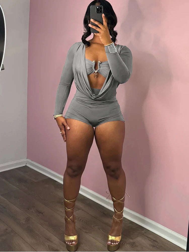 Starlust Coquette Set – Romper & Bra Combo