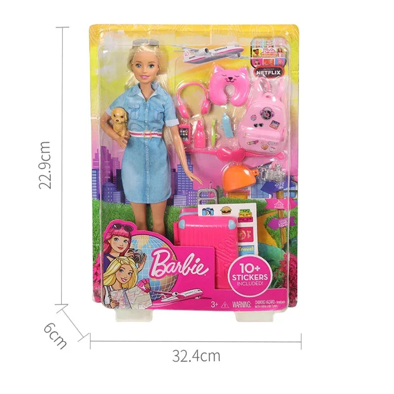 Mattel Barbie Travel Doll