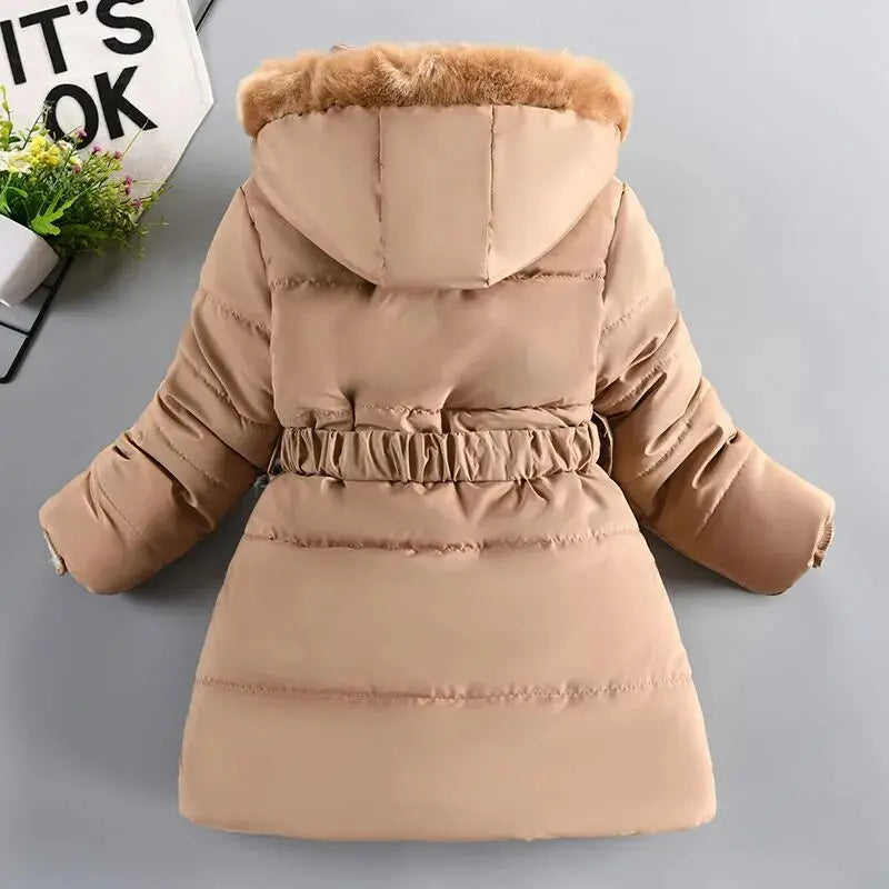 Parkas Hooded Children Thicken Warm Coat