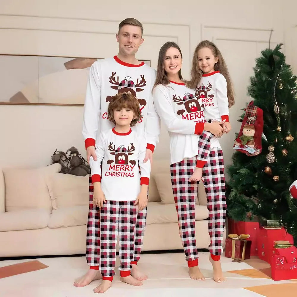 Christmas Family Matching Pajamas Sets Adult And Kids