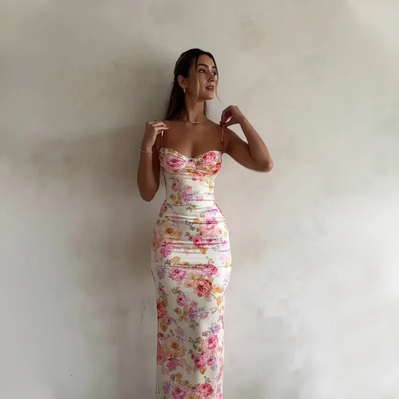 Sunkissed Petal Play Slip Mini  Dress