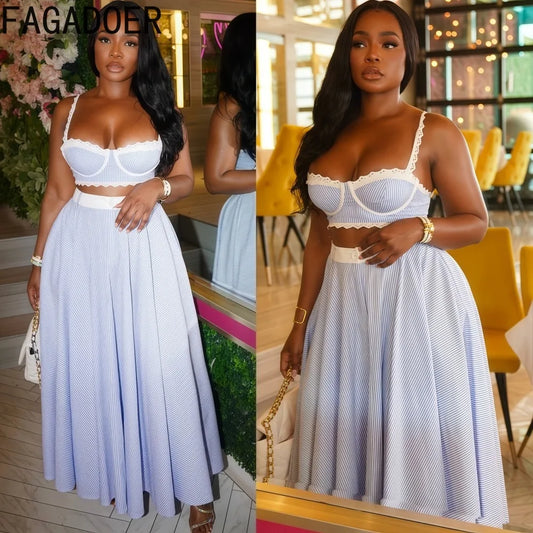 Lace Reverie Two-Piece Co-Ord Set