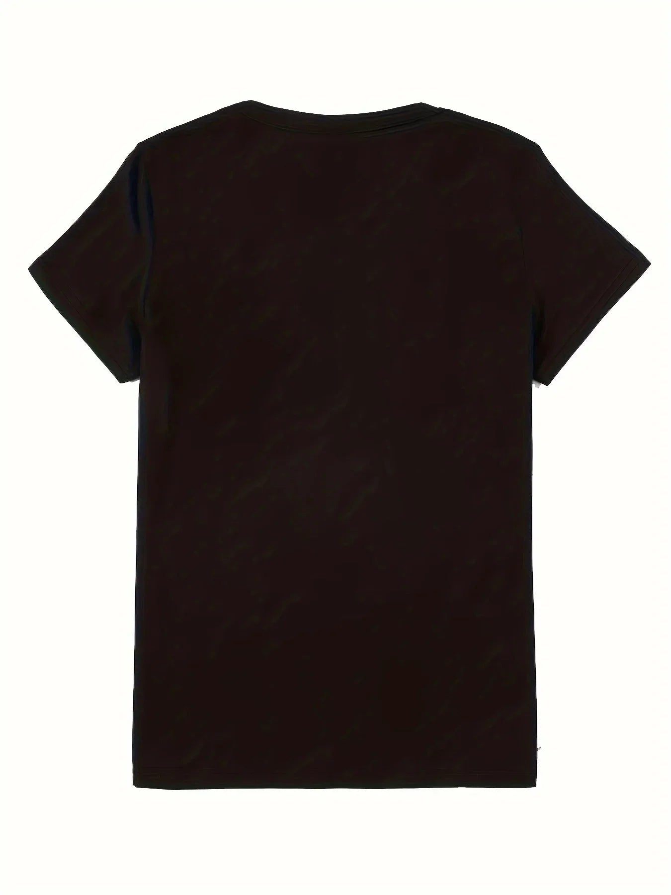 Women's Plus Sculpture Graphic & Letter Print Short Sleeve Round Neck Medium Stretch T-shirt