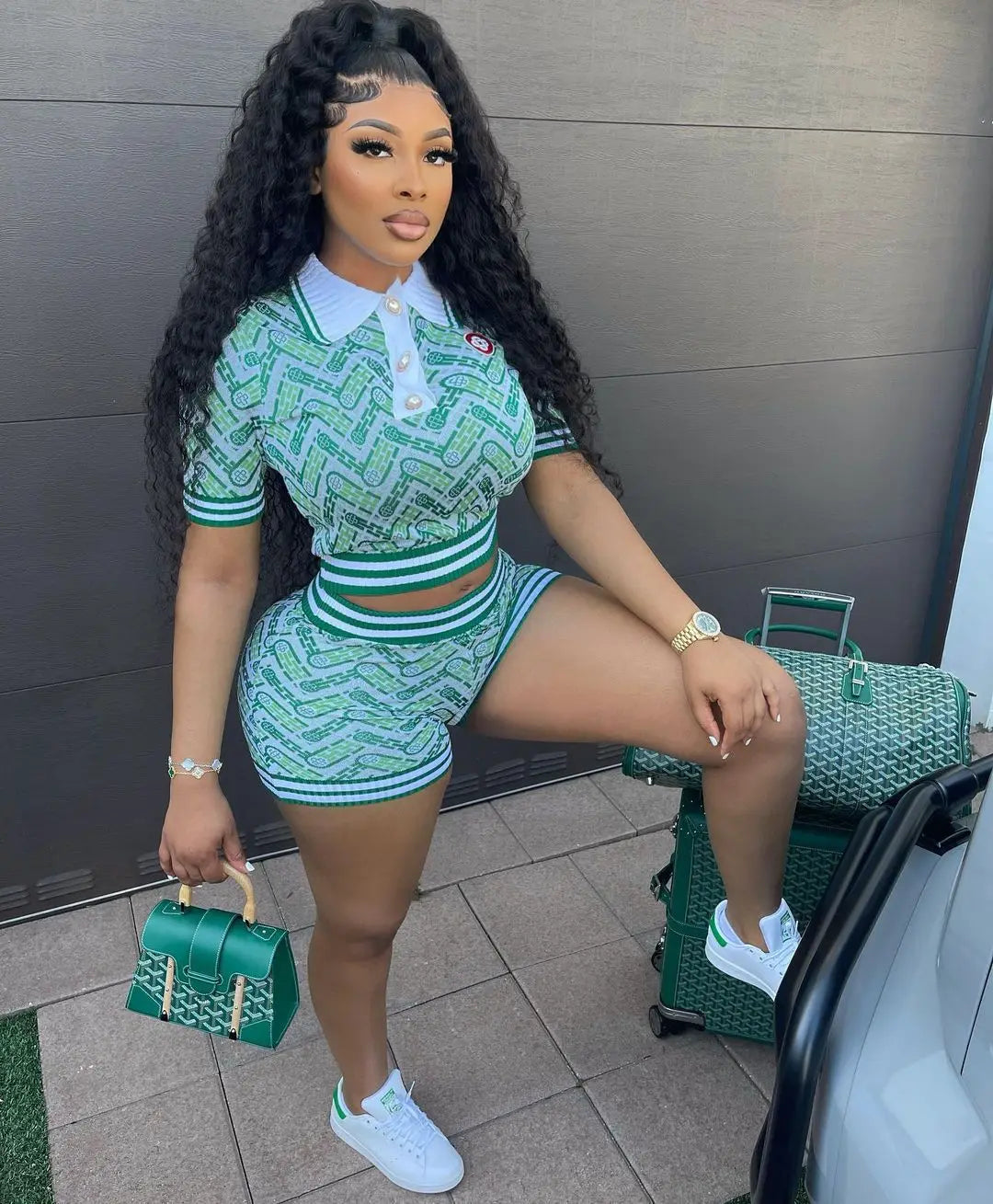 Womens Retro Sugar Rush Baddie Set