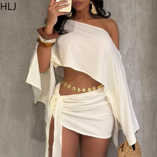 Effortless Glow Off-Shoulder Co-Ord