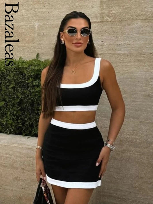 Celestial Contrast Boho Edge  Co-Ord