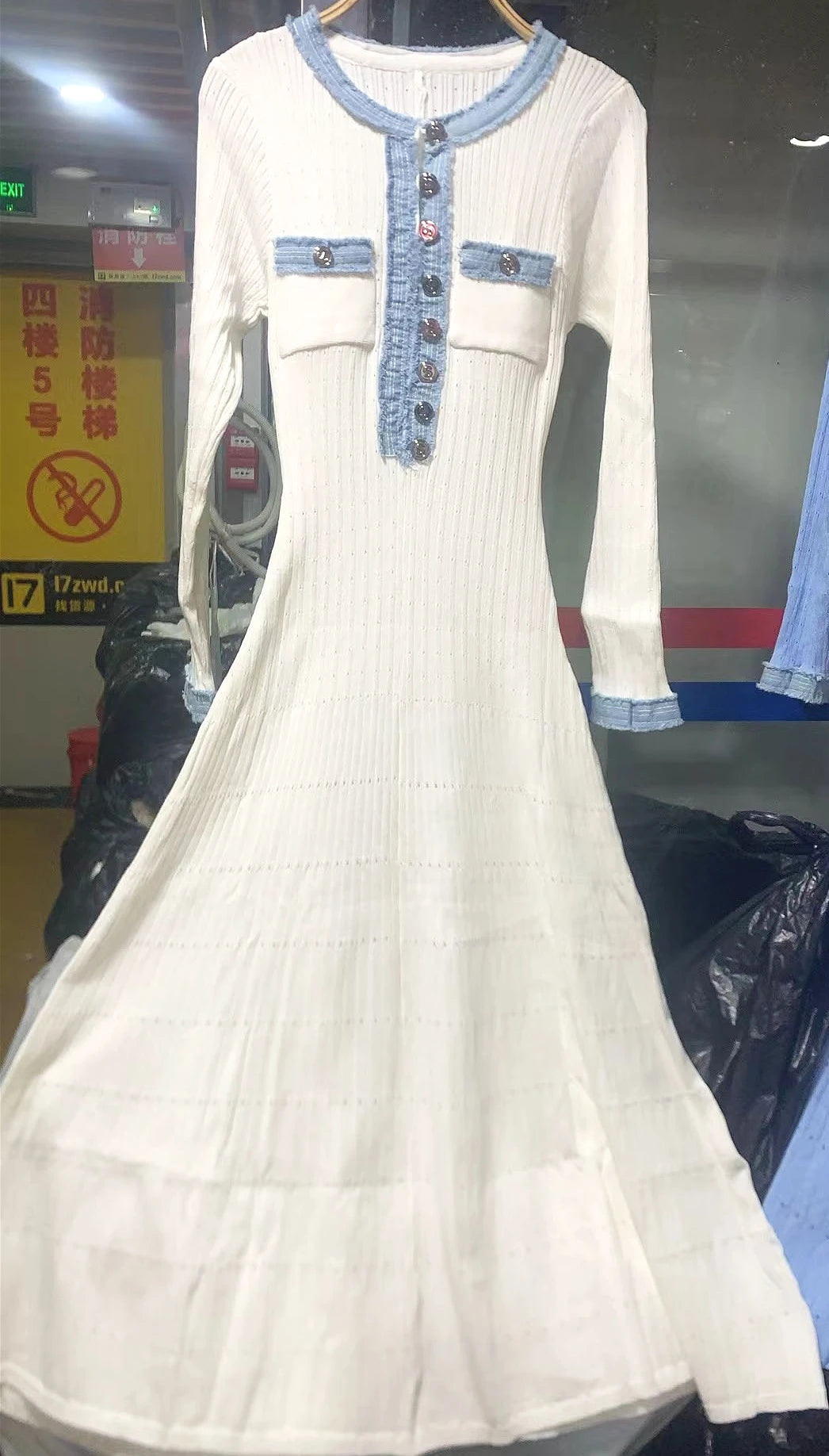 Women Blush & Button Babe Dress