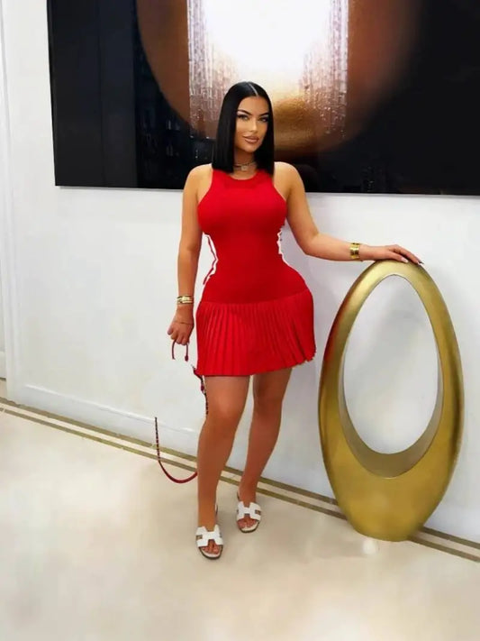 Women Off The Shoulder Flirt & Finesse Mini Dress