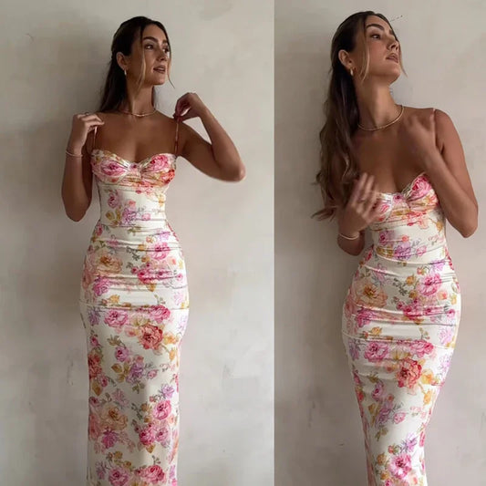 Sunkissed Petal Play Slip Mini  Dress
