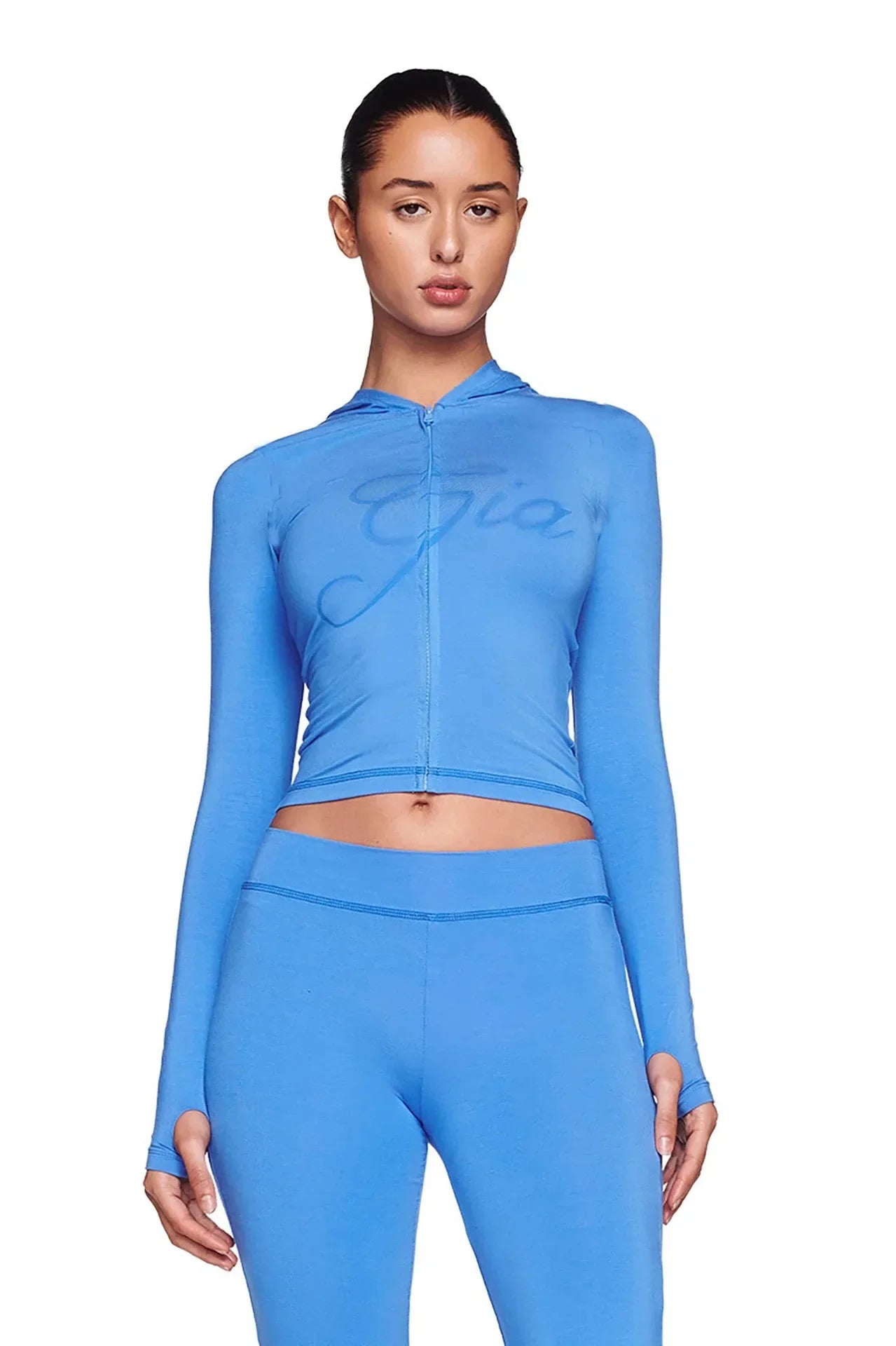 Gia Luxe Printed Tracksuit Set