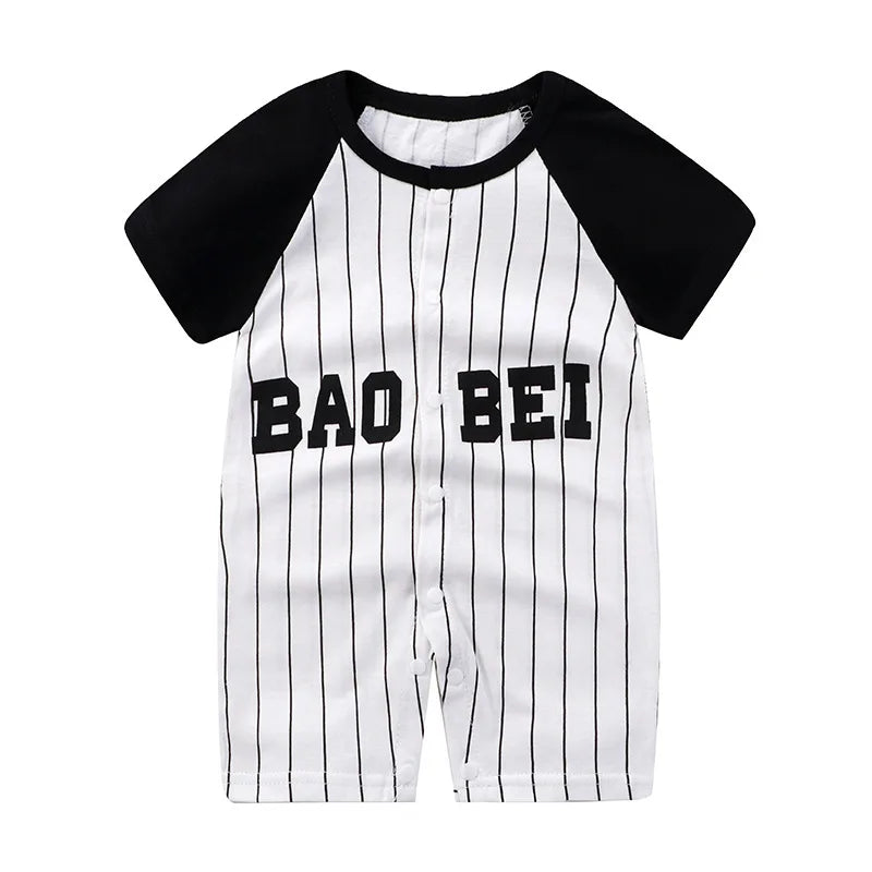 Baby One-piece Clothes Romper Short Sleeve Climb Clothing Newborn Jumpsuits Toddler Girl boy Onesie