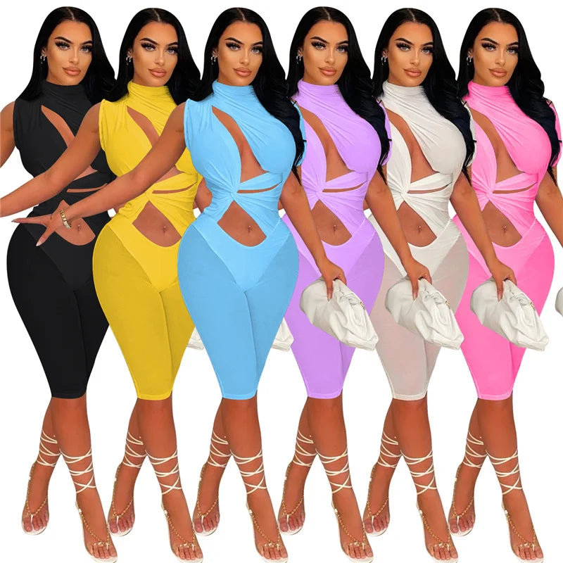 Sexy Mesh Afterparty Aura Romper
