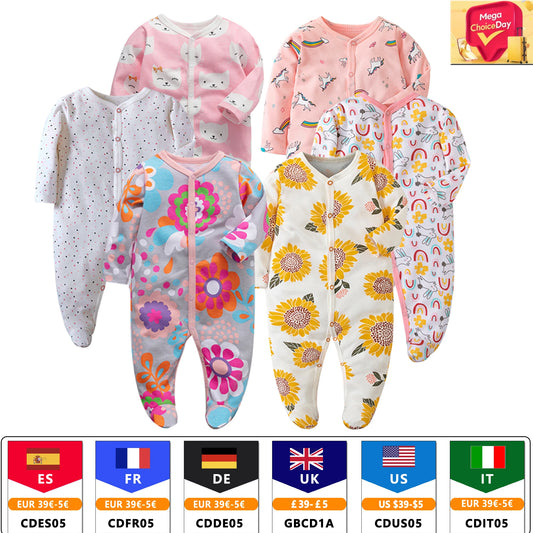 Newborns Romper Baby Girl Clothes Boy New Born Costume 0 12 Months Items Jumpsuit for Kids Bodysuits for New Born