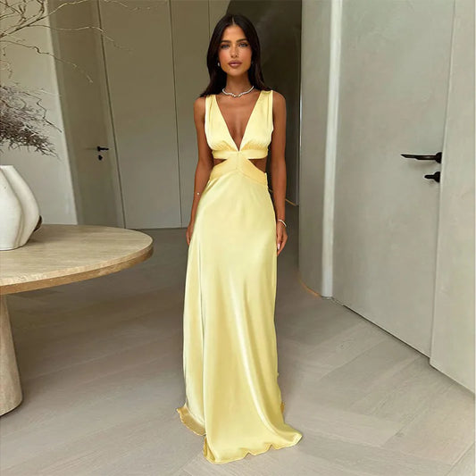 Sun-Kissed & Sculpted Hollow Out Dresses