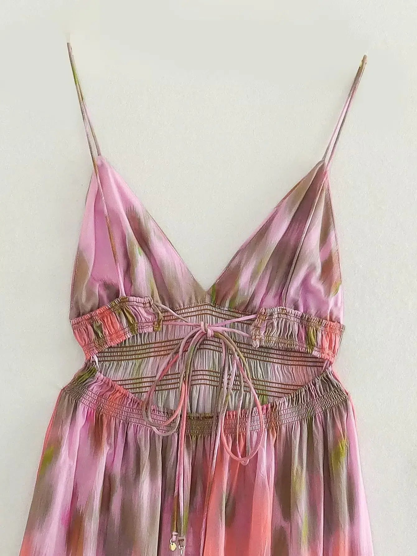 Palm Poetry Printed Dress