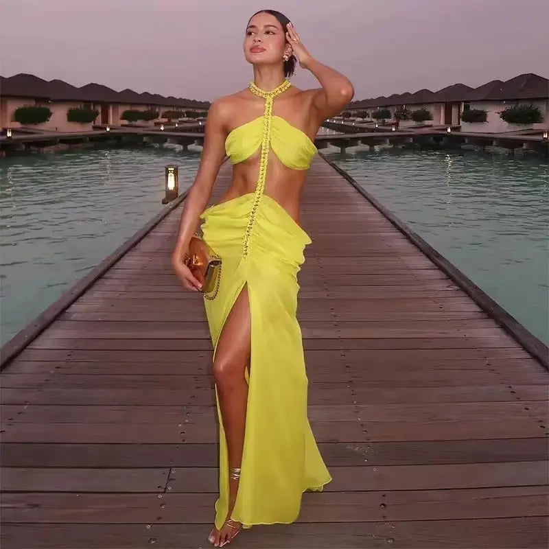 Palm Aura From Beach to Brunch Statementwear