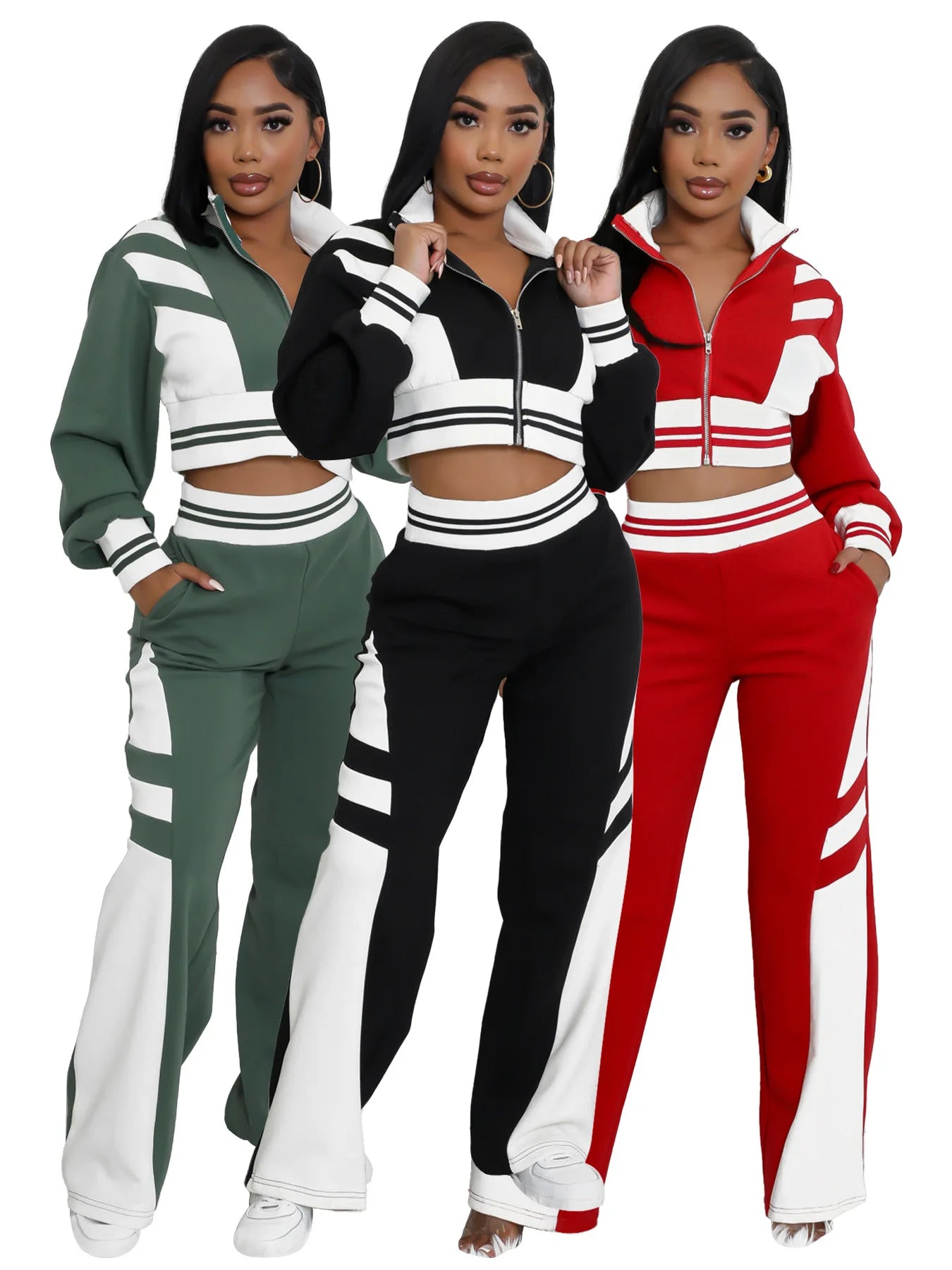 Luxe Streetwear Coord Tracksuit