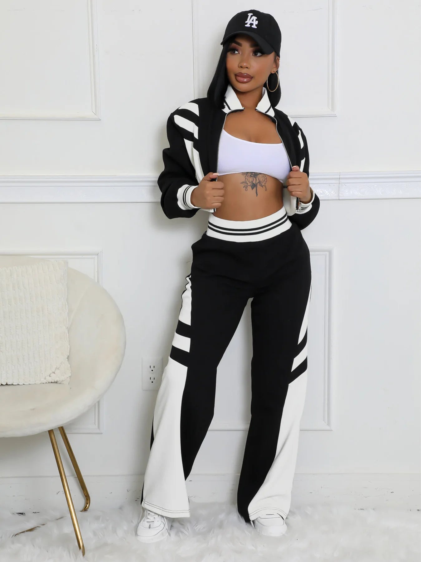 Luxe Streetwear Coord Tracksuit