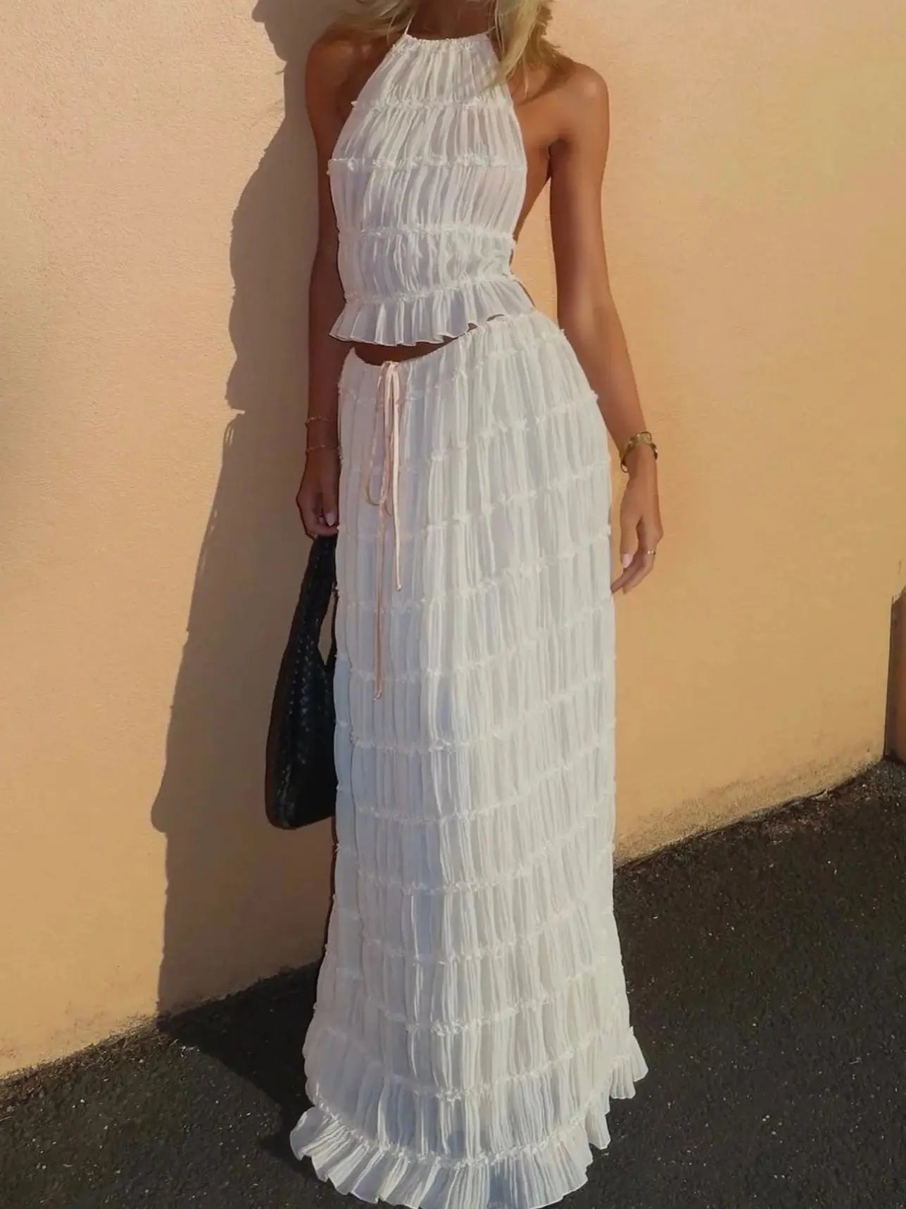 Bohemian Beauty Halter & Hemlines Co-Ord