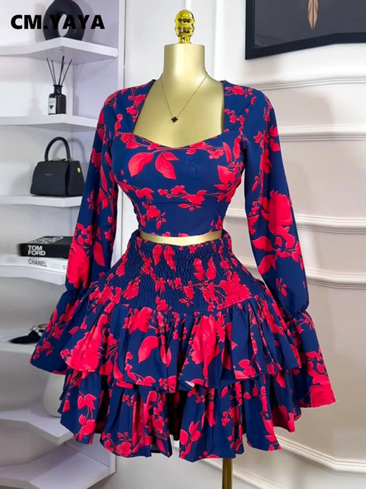 Ruffle Runway Coastal Chic Set