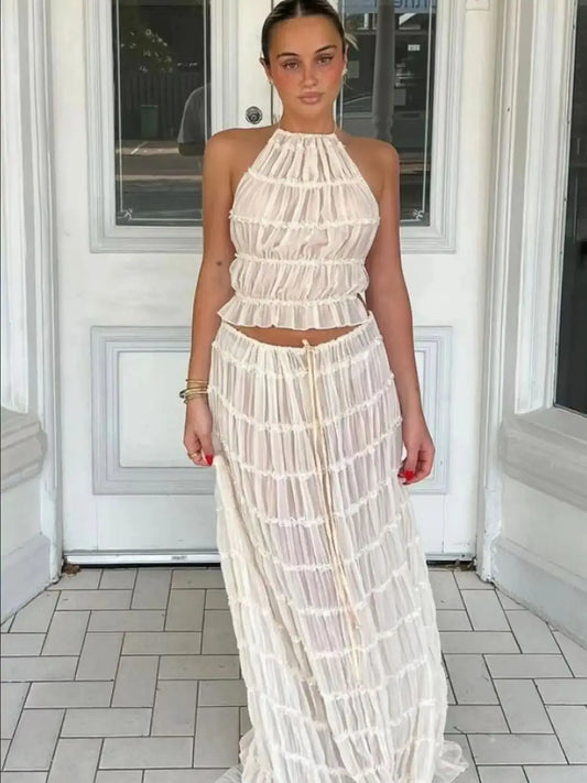 Bohemian Beauty Halter & Hemlines Co-Ord