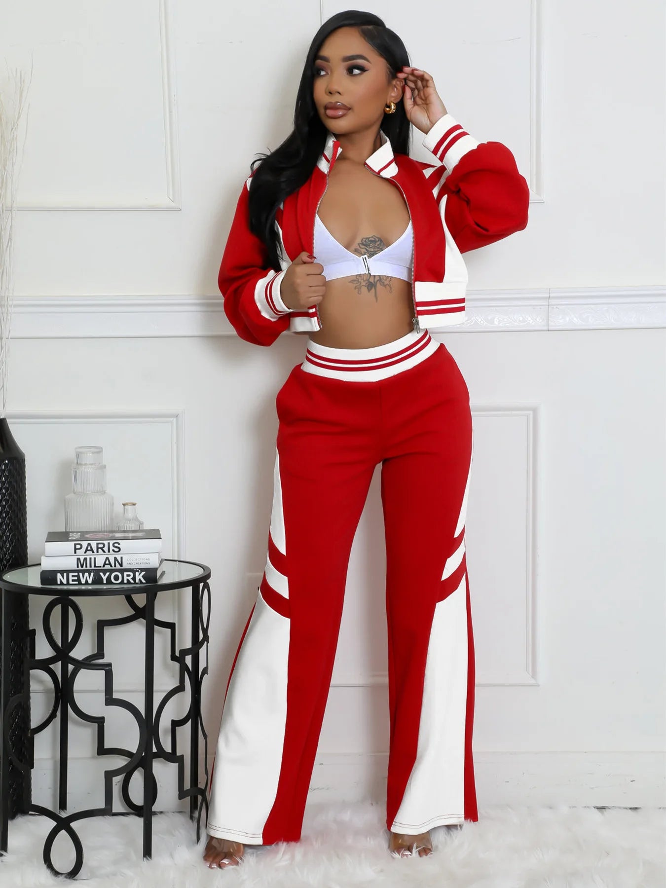 Luxe Streetwear Coord Tracksuit
