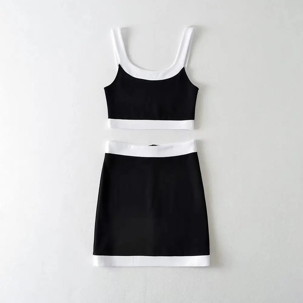 Celestial Contrast Boho Edge  Co-Ord