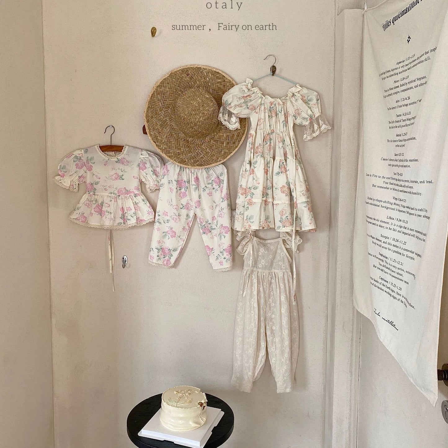 Girls RomperBowknot Back Design Jumpsuit for Princess Strap Pants
