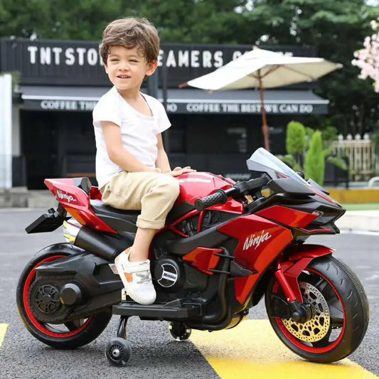 Children Electric Two Wheeled Rechargeable Drive Motorcycle