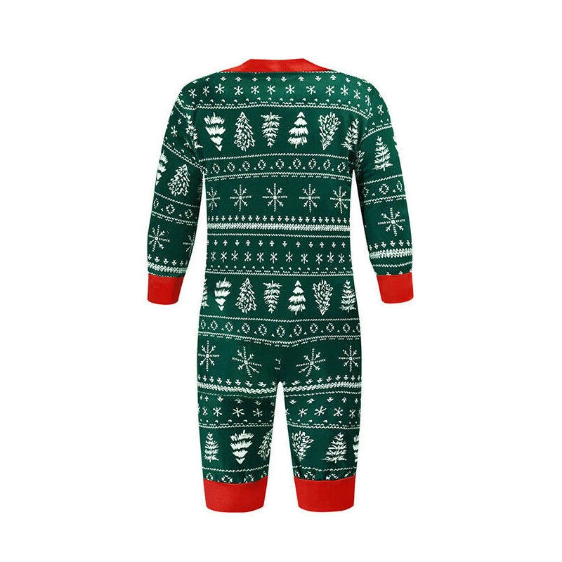 Christmas Family Matching Pajamas Set Mother Father Kids Clothes Family Outfit