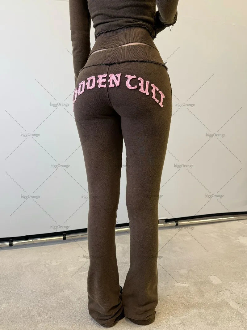 Urban Luxe Embroidered Tracksuit Set