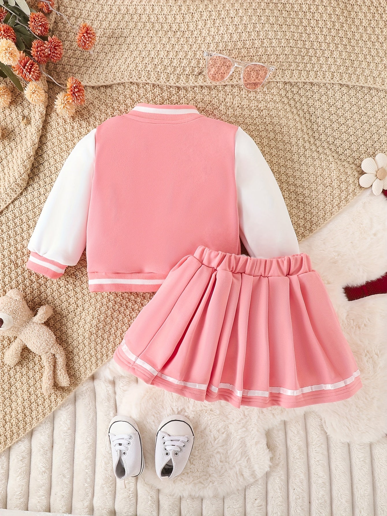 BABY GIRL two piece long sleeve set