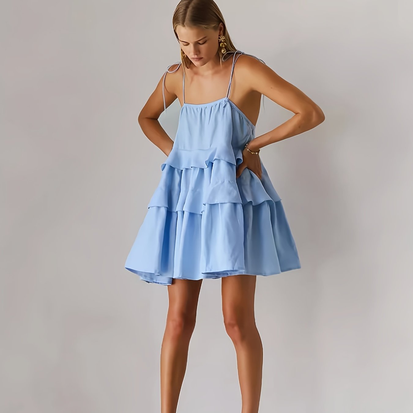 Women's Cloud Ruffle Dress