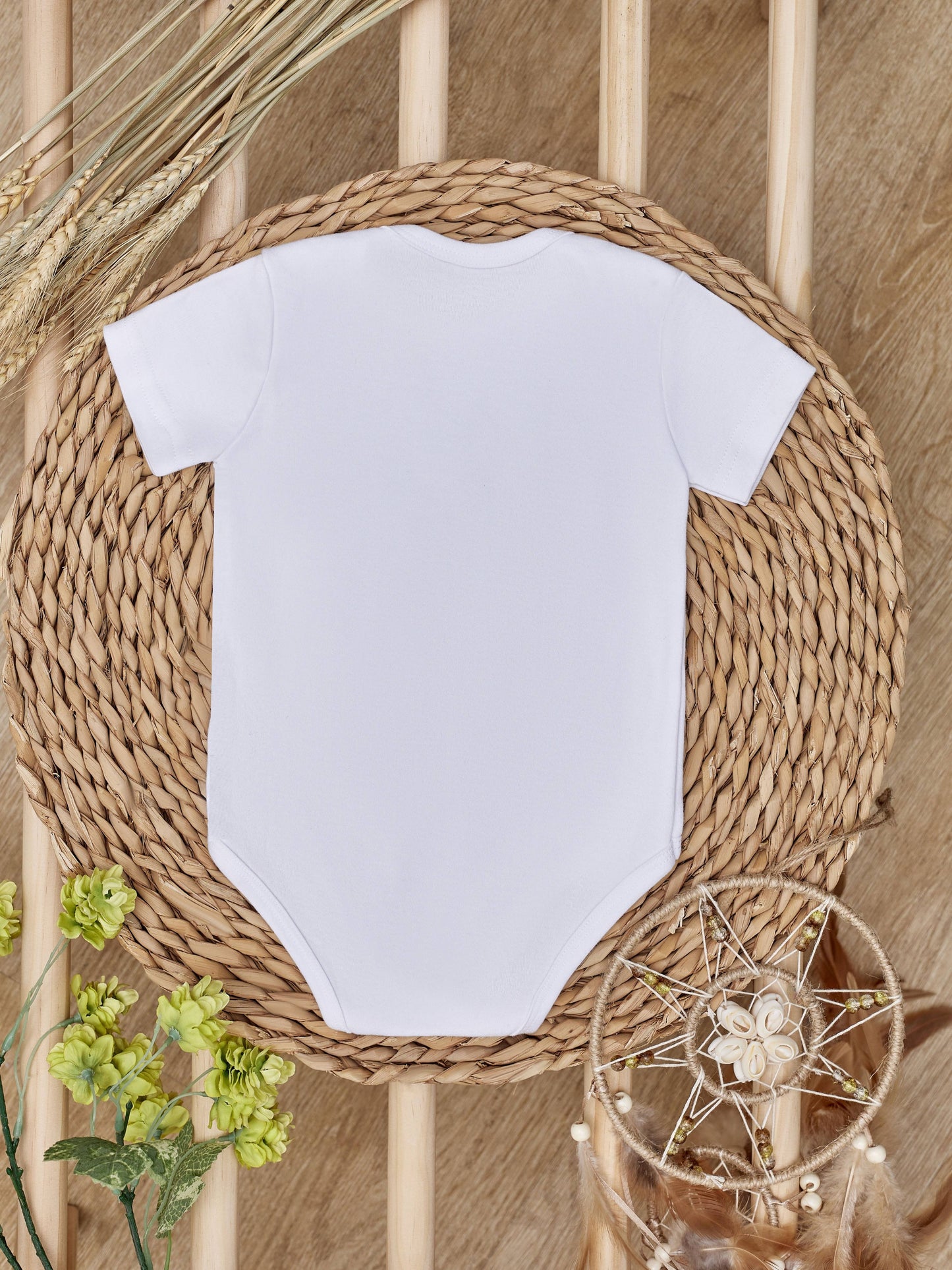 Hello 2025 Pattern Short Sleeve Bodysuit For Baby Boys, Summer Outdoor Clothing