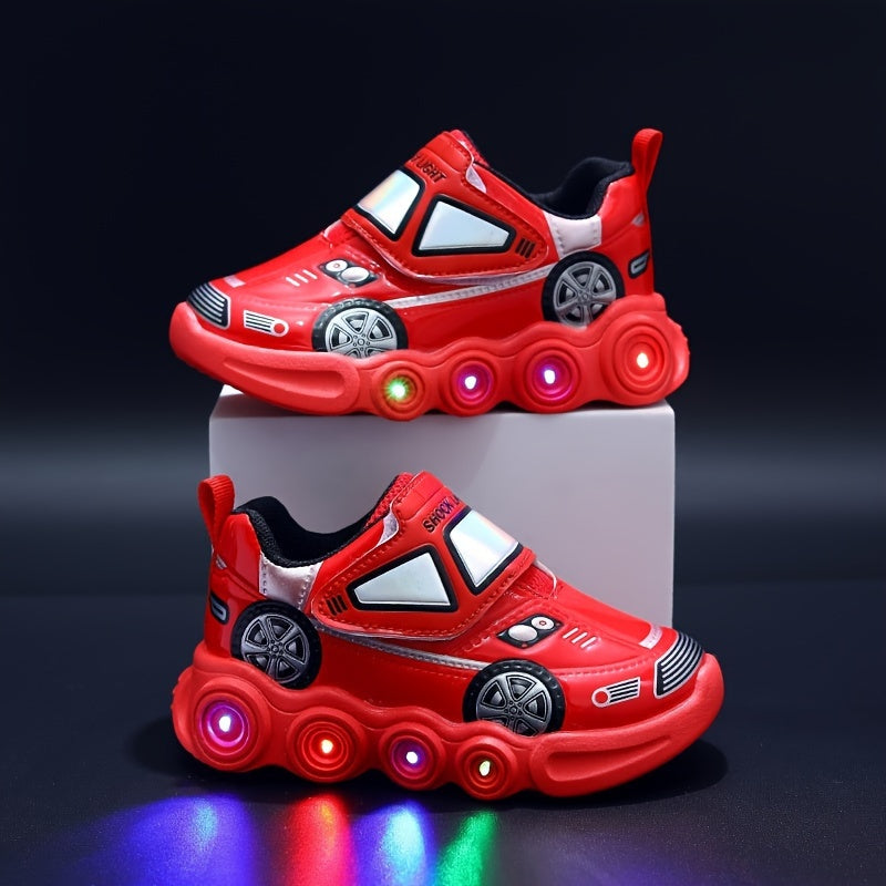 Unisex Youngsters' Fashion LED Light-Up Sneakers
