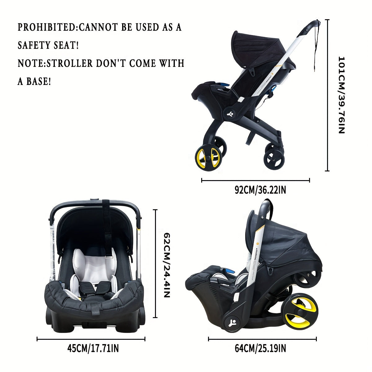 Childrens Elegant Compact Stroller