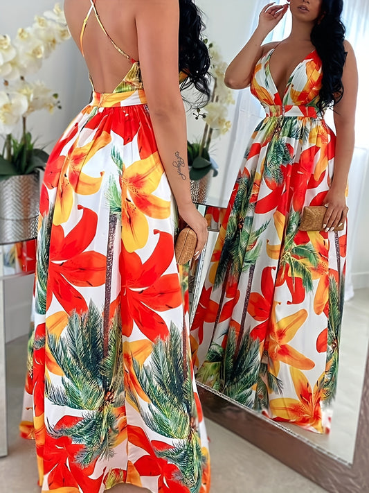 Island Glow Maxi Dress