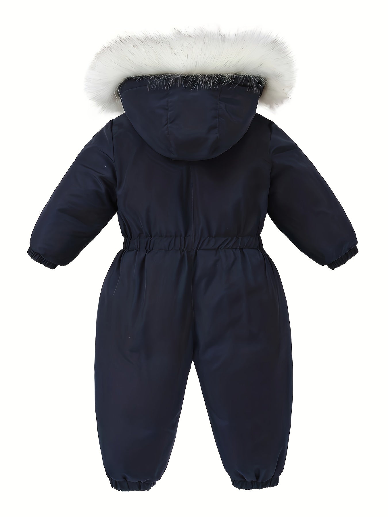 Hooded Jumpsuit With Zipper Pockets Coat Overalls