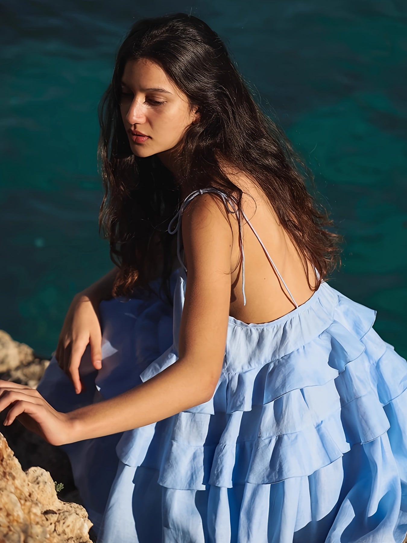 Women's Cloud Ruffle Dress