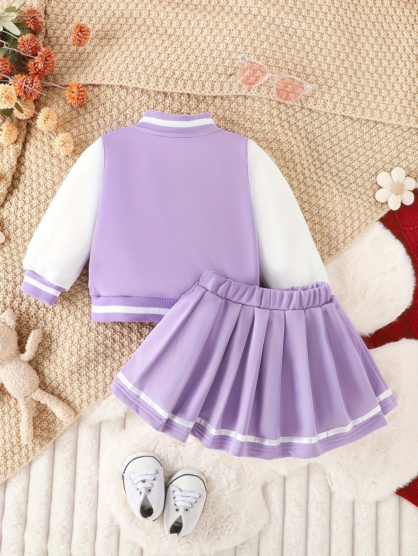 BABY GIRL two piece long sleeve set