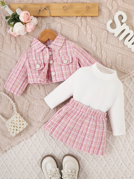 Long Sleeve Top & Skirt Set for Infants