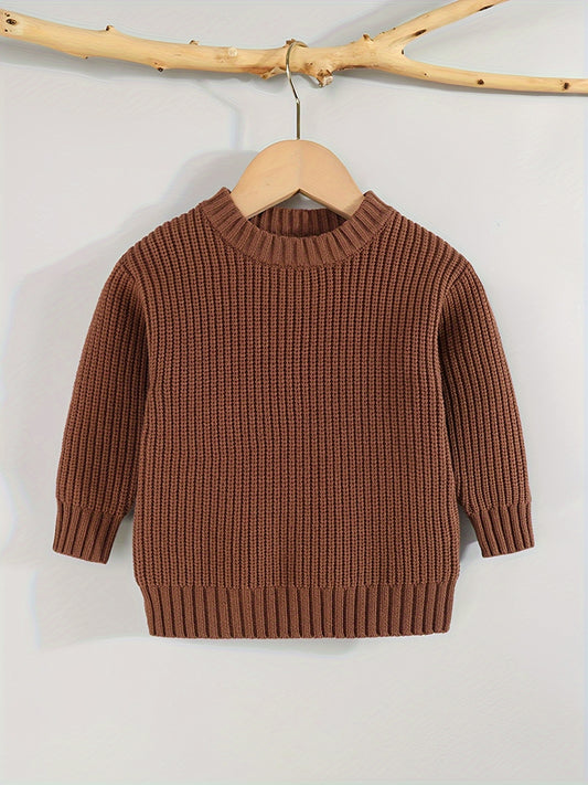 Keep Your Baby Warm And Stylish This Winter With A Knit Sweater Pullover Top!