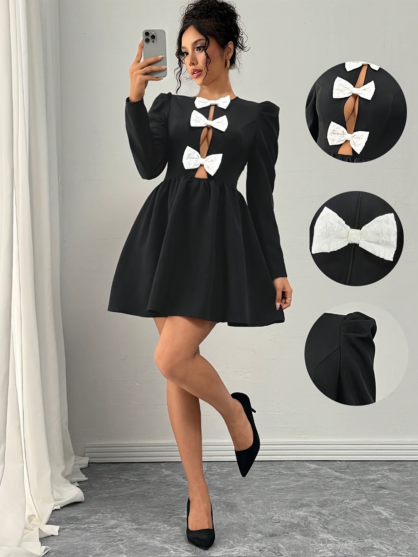 Elegant Women's Timeless Twist – Black Edition