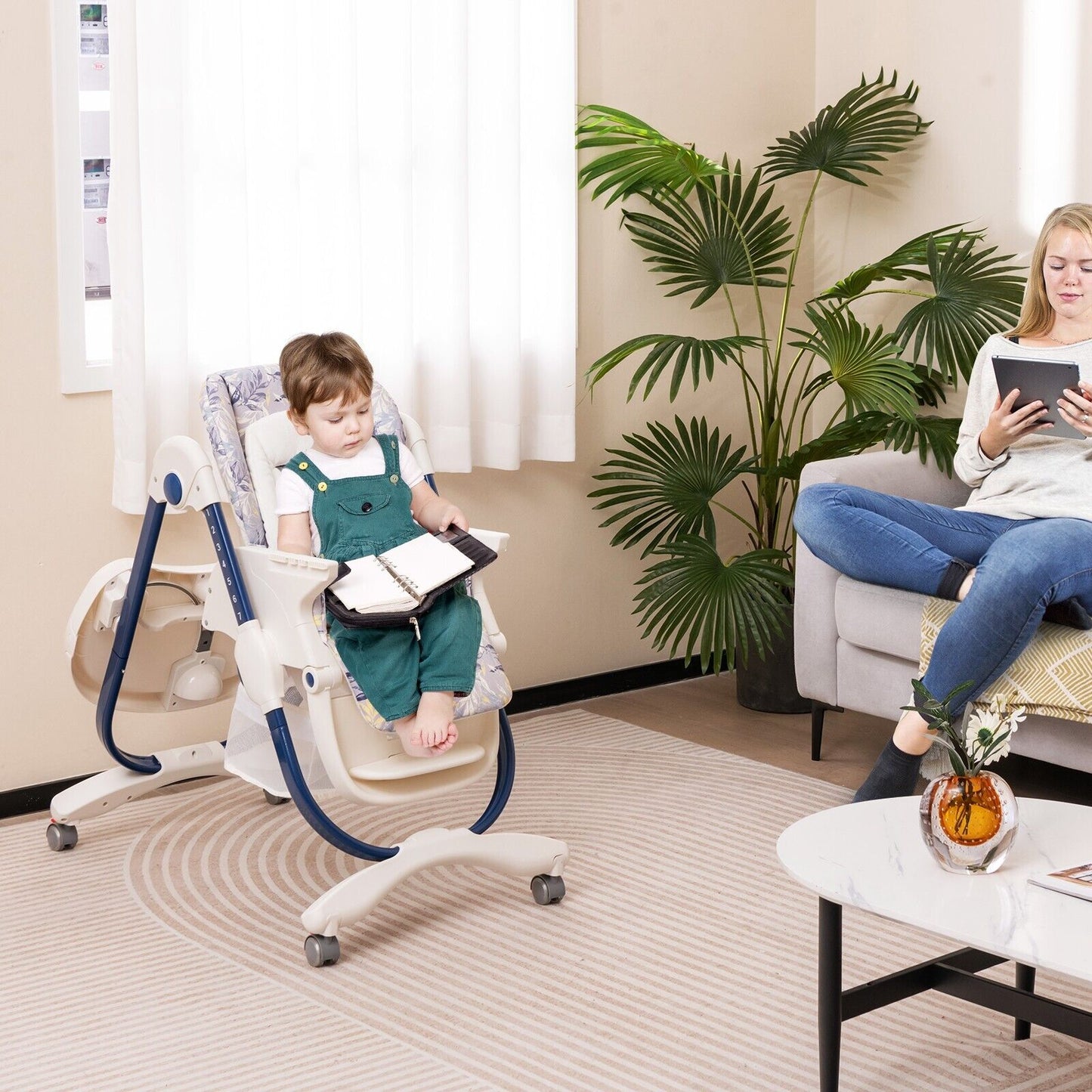 Convertible High Chair for Babies