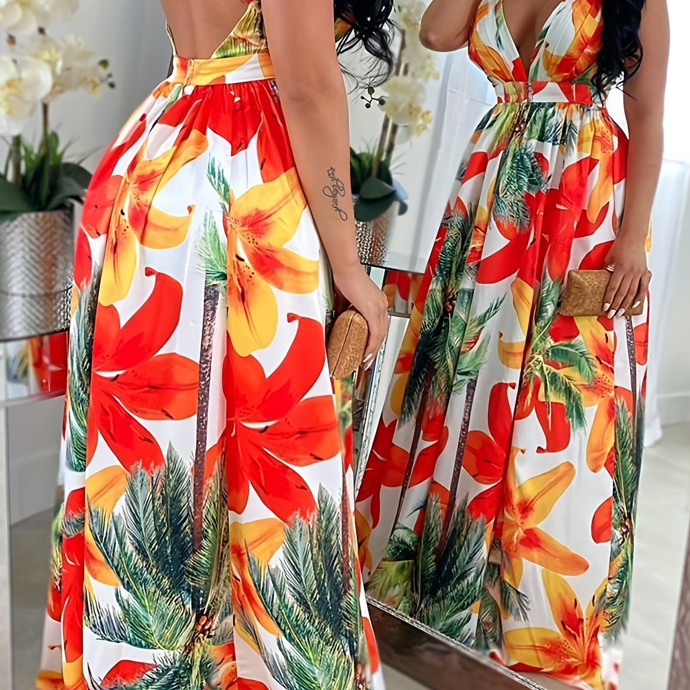 Island Glow Maxi Dress